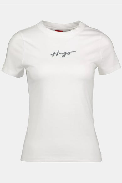 ΜΠΛΟΥΖΑ T-SHIRT HUGO - 100 ΛΕΥΚΟ